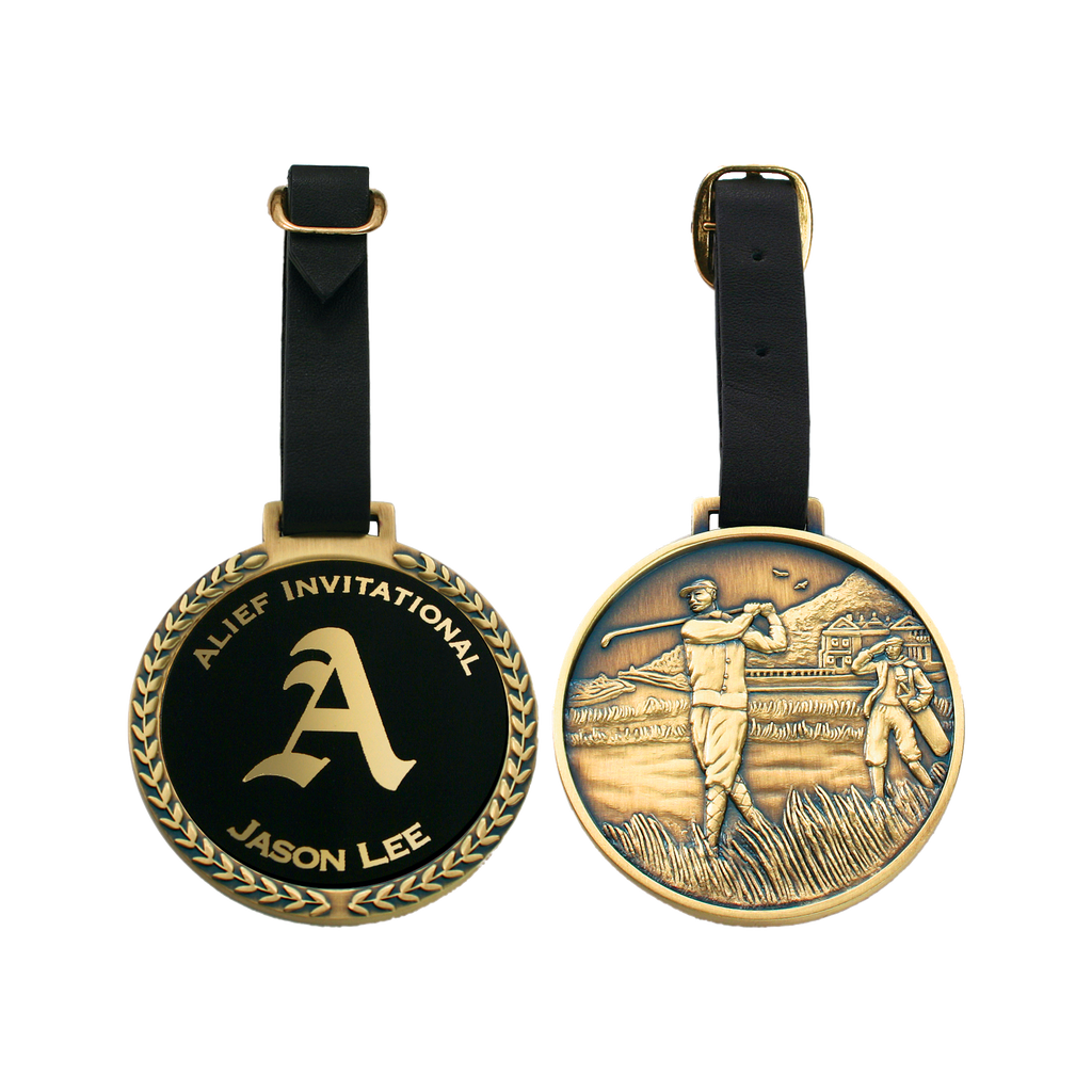 Brass Bag Tag - ProActive Sports Tournament Store
