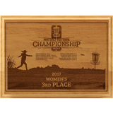 Red Alder Plaque - ProActive Sports Tournament Store