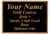 Hole-in-One Ball & 4"x12" Scorecard Display - ProActive Sports Tournament Store
