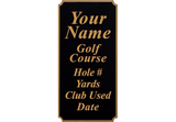 Hole-in-One Trophy - Rosewood - ProActive Sports Tournament Store